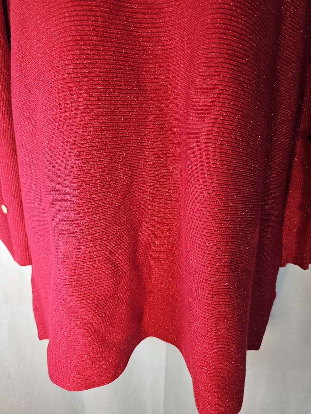 Nwt Rio & Rian 2X Button-Sleeve Knit Sweater - Picture 8 of 9